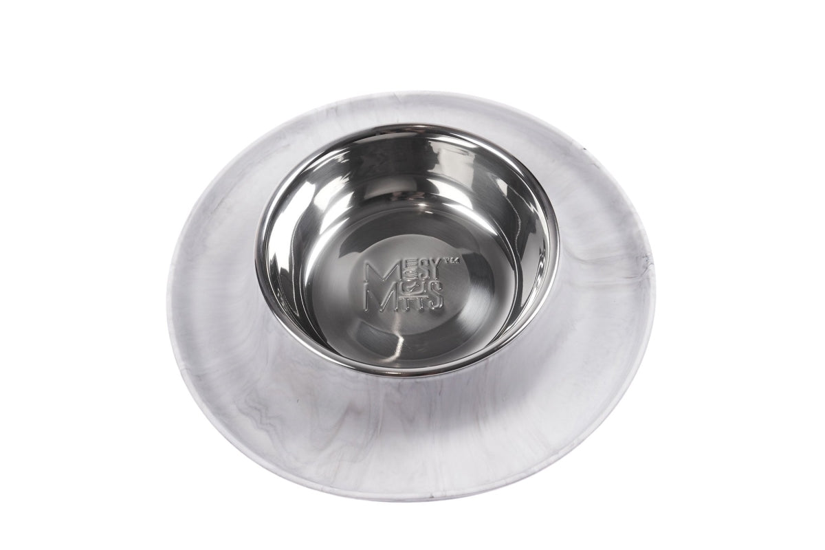 Messy Mutts Silicone Dog Feeder Marble, 1.5 Cups