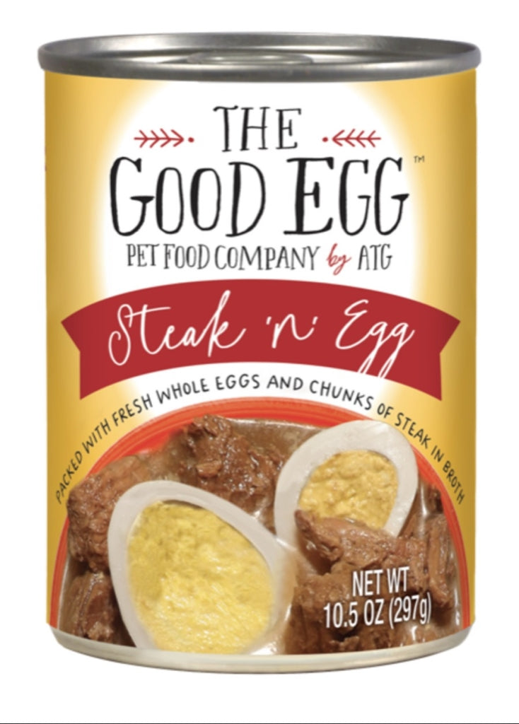 Evangers & Against The Grain The Good Steak-N Egg Dog Food 10.5 oz