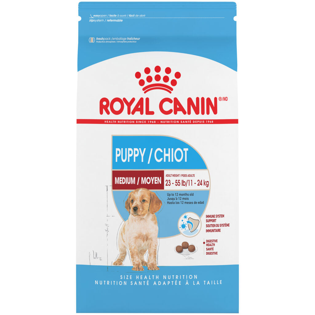 Royal Canin Medium Puppy Dry Dog Food - 30lb Bag