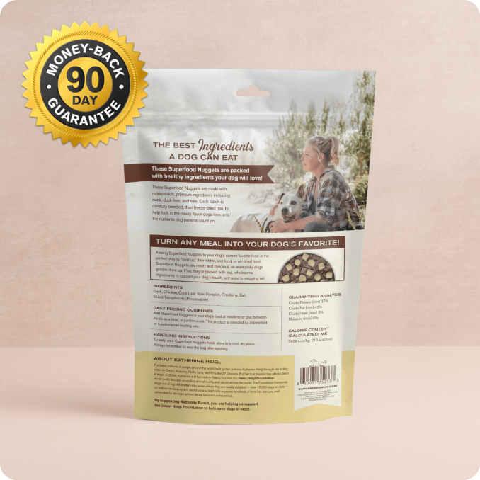 Badlands Ranch Freeze Dried Superfood Duck And Kale Nuggets Dog 8 oz
