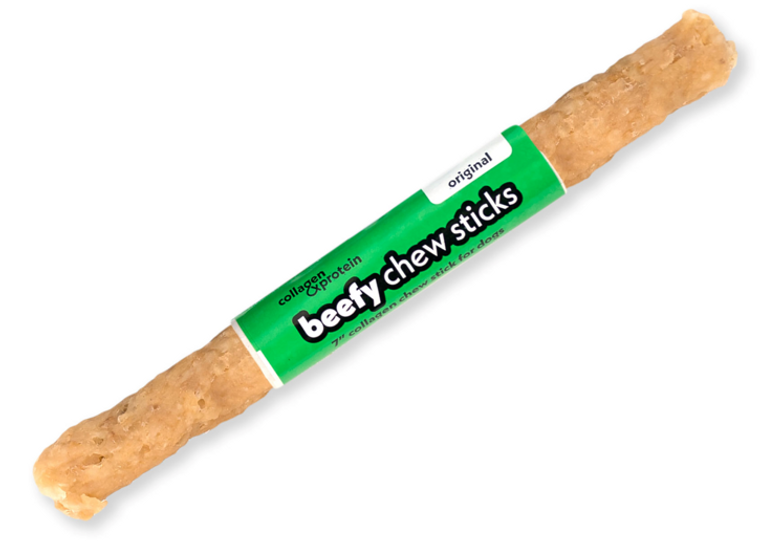 Frankly Original Collagen Beefy Stick Dog Chew, 7 in.