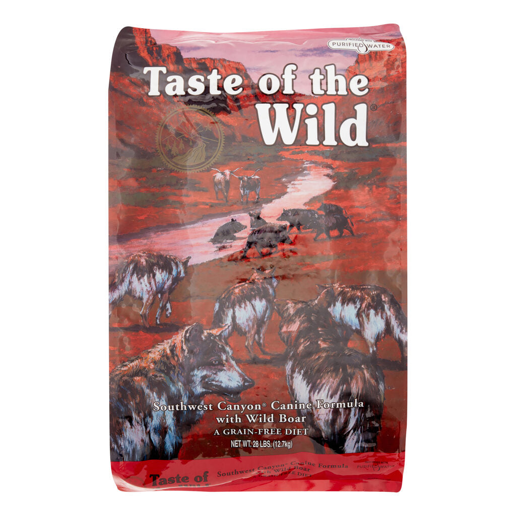 Taste of the Wild Southwest Canyon Wild Boar Dry Dog Food, 28 lbs.