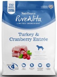 PureVita Turkey & Cranberry Dry Dog Food