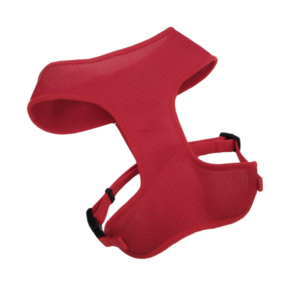 Comfort Soft Adjustable Dog Harness Red, 3/8 in. (Size S)
