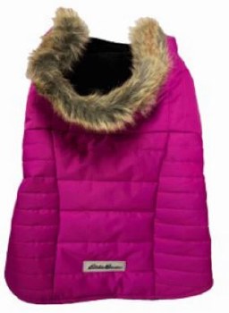 Eddie Bauer Chinook Hooded Dog Parka, Small