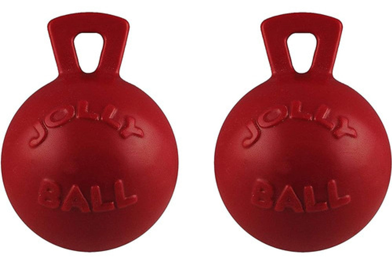 Jolly Pets Tug-n-Toss Red Dog Toy, 4.5 in.