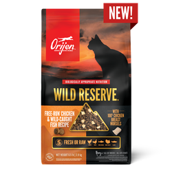 Orijen Wild Reserve Free-Run Chicken & Wild-Caught Fish Dry Cat Food, 3.5 lbs.