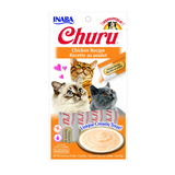 Inaba Churu Chicken Lickable Cat Treats (4 Tubes)