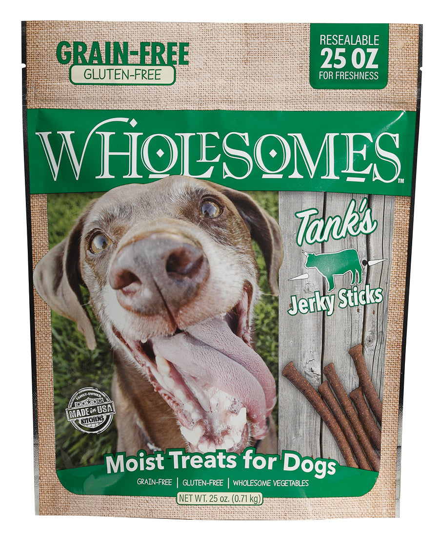 Wholesomes Grain Free Dog Treats, 25-oz Bag