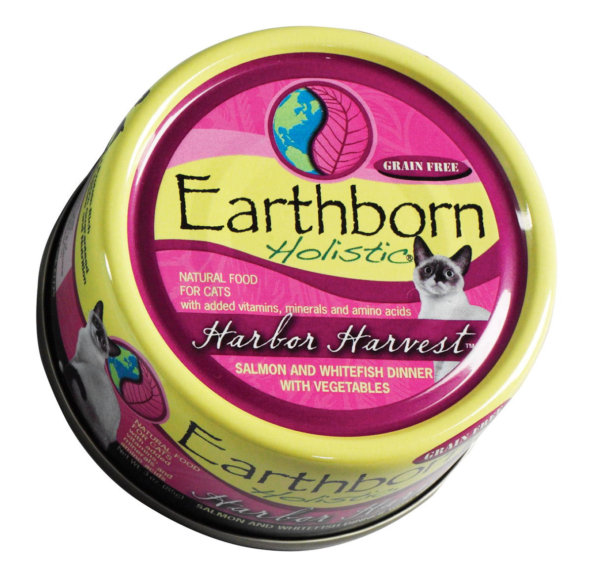Earthborn Holistic Harbor Harvest Wet Cat Food, 3 oz. (24 Pack)