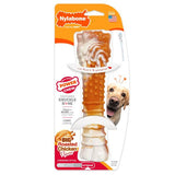 Nylabone Power Chew Textured Bone Dog Chew Toy 70th Birthday Orange Swirl Chicken Flavor, X-Large (1 Count)