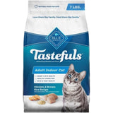 Blue Buffalo Tastefuls Indoor Chicken & Rice Dry Cat Food, 7 lbs.