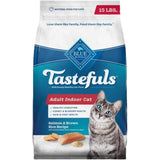 Blue Buffalo Tastefuls Indoor Salmon & Brown Rice Adult Dry Cat Food, 15 lbs.