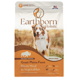 Earthborn Holistic Great Plains Grain-Free Dry Dog Food, 4 lbs.