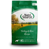 NutriSource Turkey & Rice Recipe with Wholesome Grains Dry Dog Food, 4 lbs.