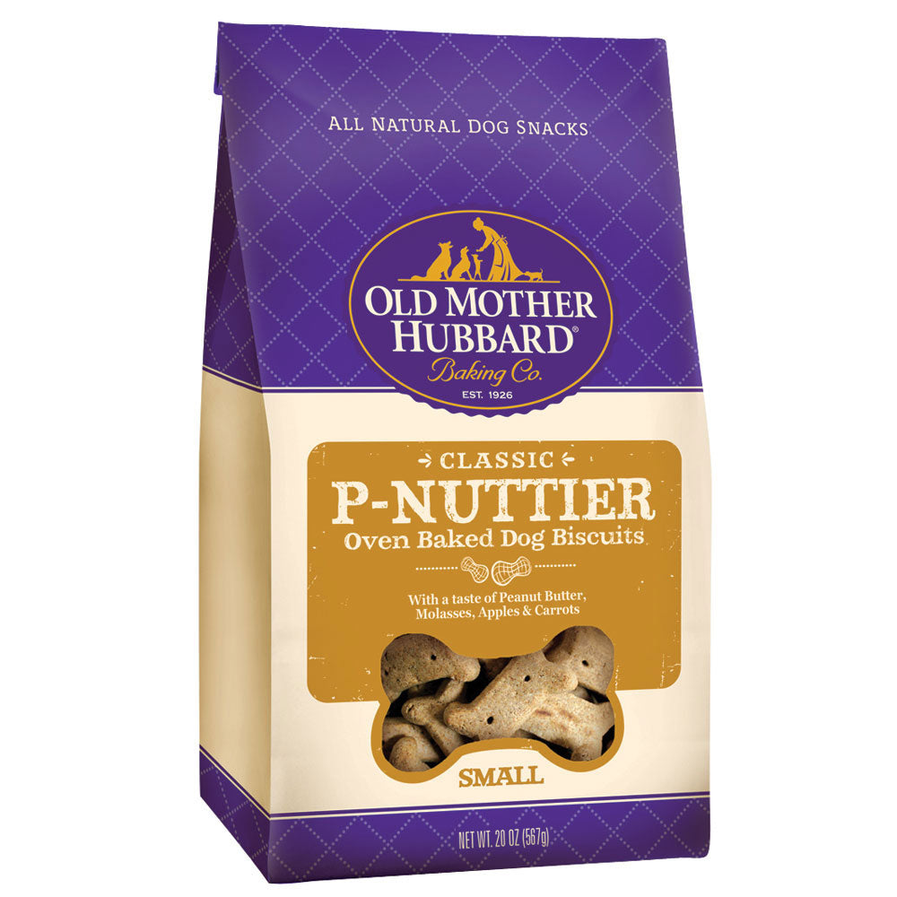 Old Mother Hubbard Puppy-Nuttier Peanut Butter Dog Biscuits, 3 lbs.