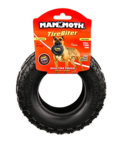 Mammoth TireBiter II Natural Rubber Dog Toy, X-Large