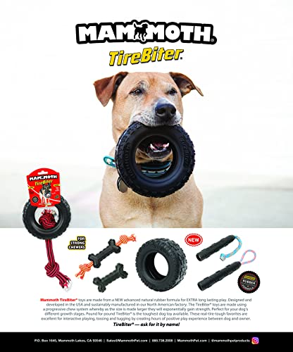 Mammoth TireBiter II Natural Rubber Dog Toy, X-Large