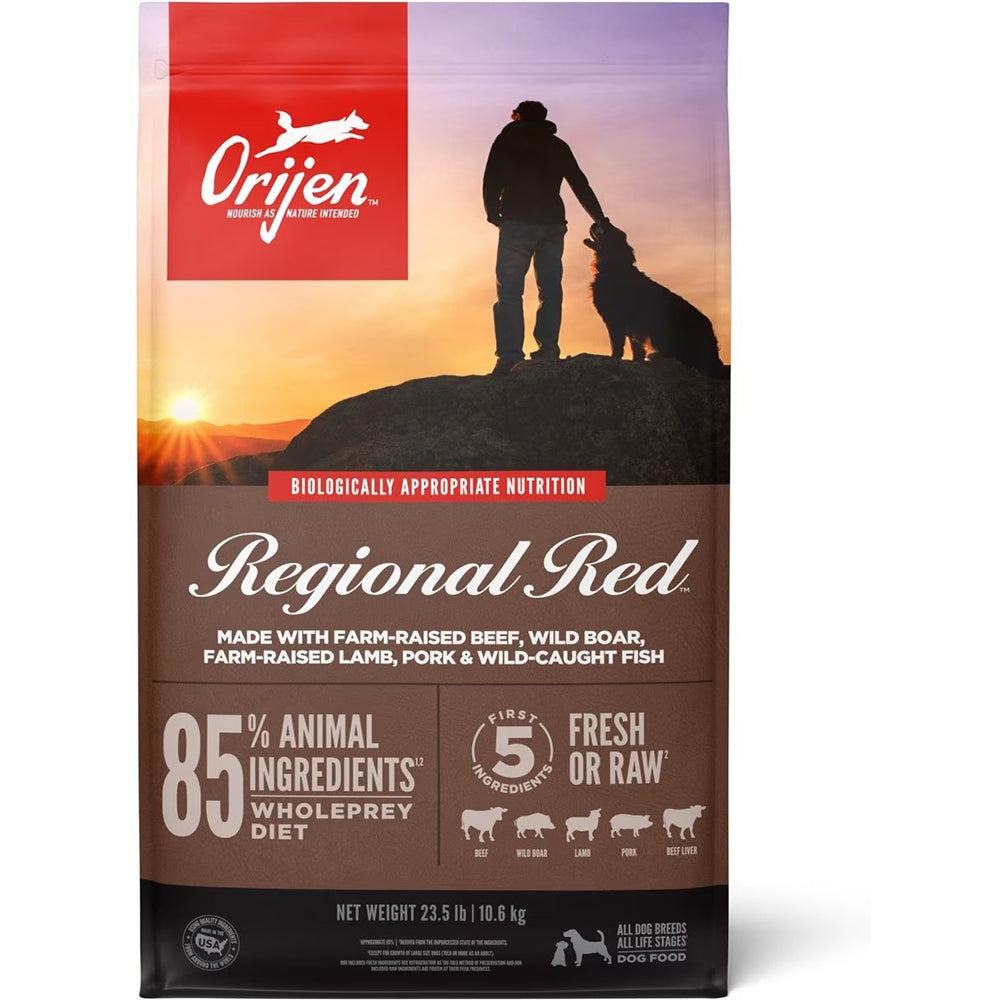 Orijen Regional Red High Protein Dry Dog Food - 23.5lb
