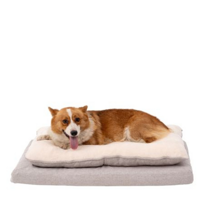 Territory Dog & Cat Khaki Pillow Top Bed, 36" X 23"