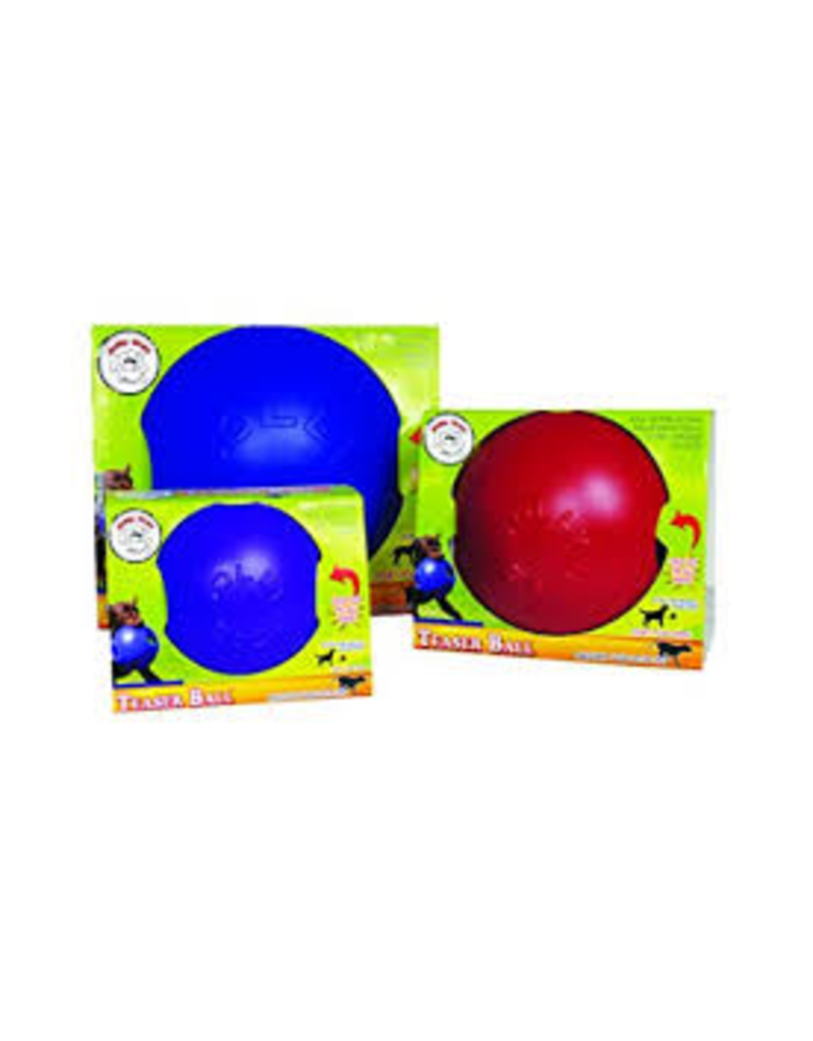 Jolly Pets Puncture Resistant Teaser Ball with Inside Ball, Blue