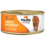 Nulo FreeStyle Turkey & Chicken Recipe Grain-Free Canned Cat Pate, 5.5 oz.
