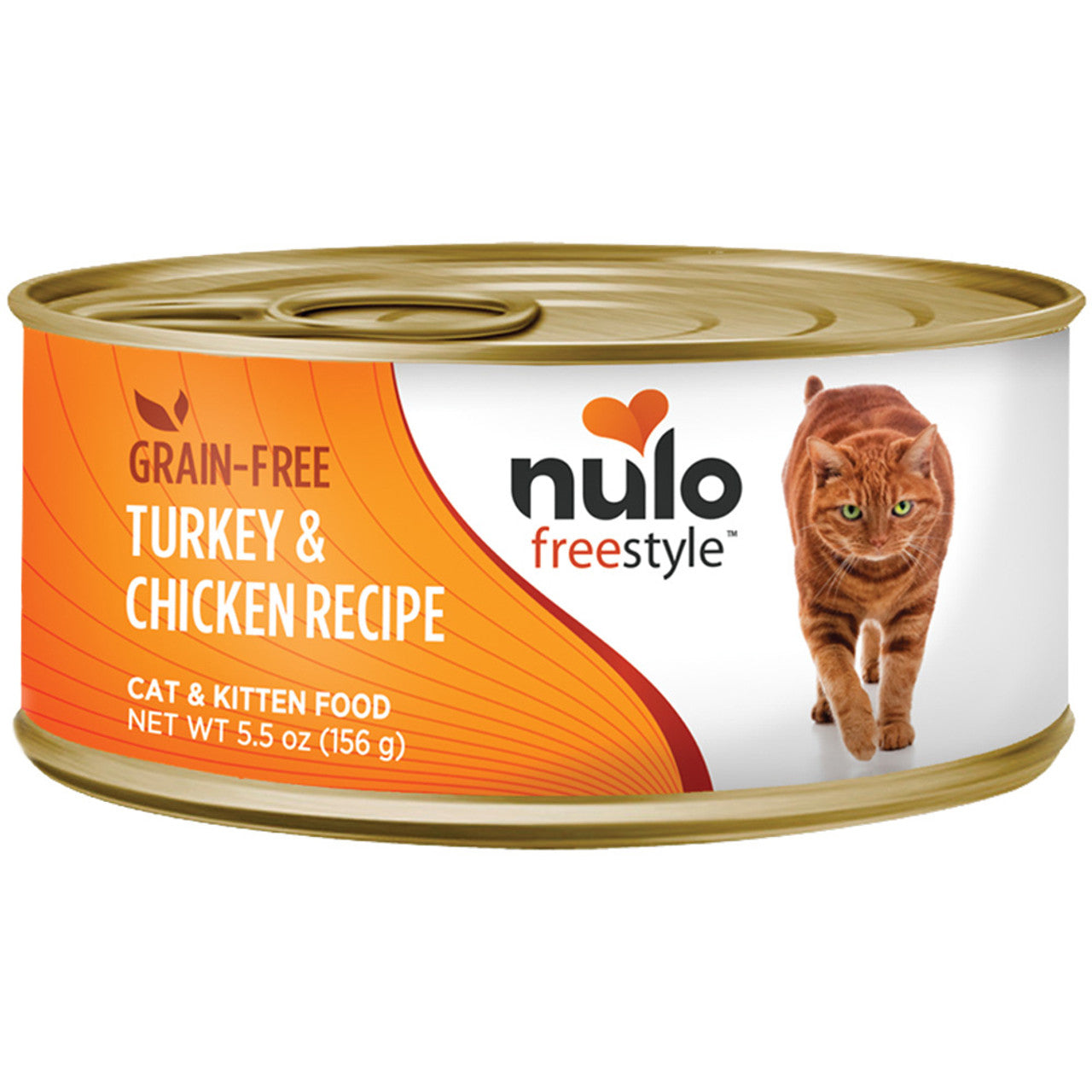 Nulo FreeStyle Turkey & Chicken Recipe Grain-Free Canned Cat Pate, 5.5 oz.