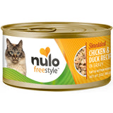 Nulo FreeStyle Shredded Chicken & Duck in Gravy Canned Cat Food, 3 oz.
