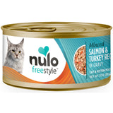 Nulo FreeStyle Minced Salmon & Turkey in Gravy Canned Cat Food, 3 oz.