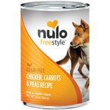Nulo FreeStyle Chicken, Carrots & Peas Grain-Free Canned Dog Food, 13 oz.