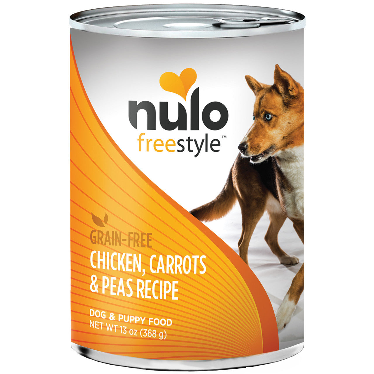 Nulo FreeStyle Chicken, Carrots & Peas Grain-Free Canned Dog Food, 13 oz.