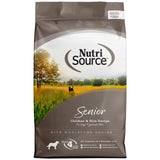 NutriSource Senior Chicken & Rice Recipe Dry Dog Food 12lb