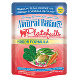Natural Balance Platefulls Indoor Adult Wet Cat Food, 3 oz.