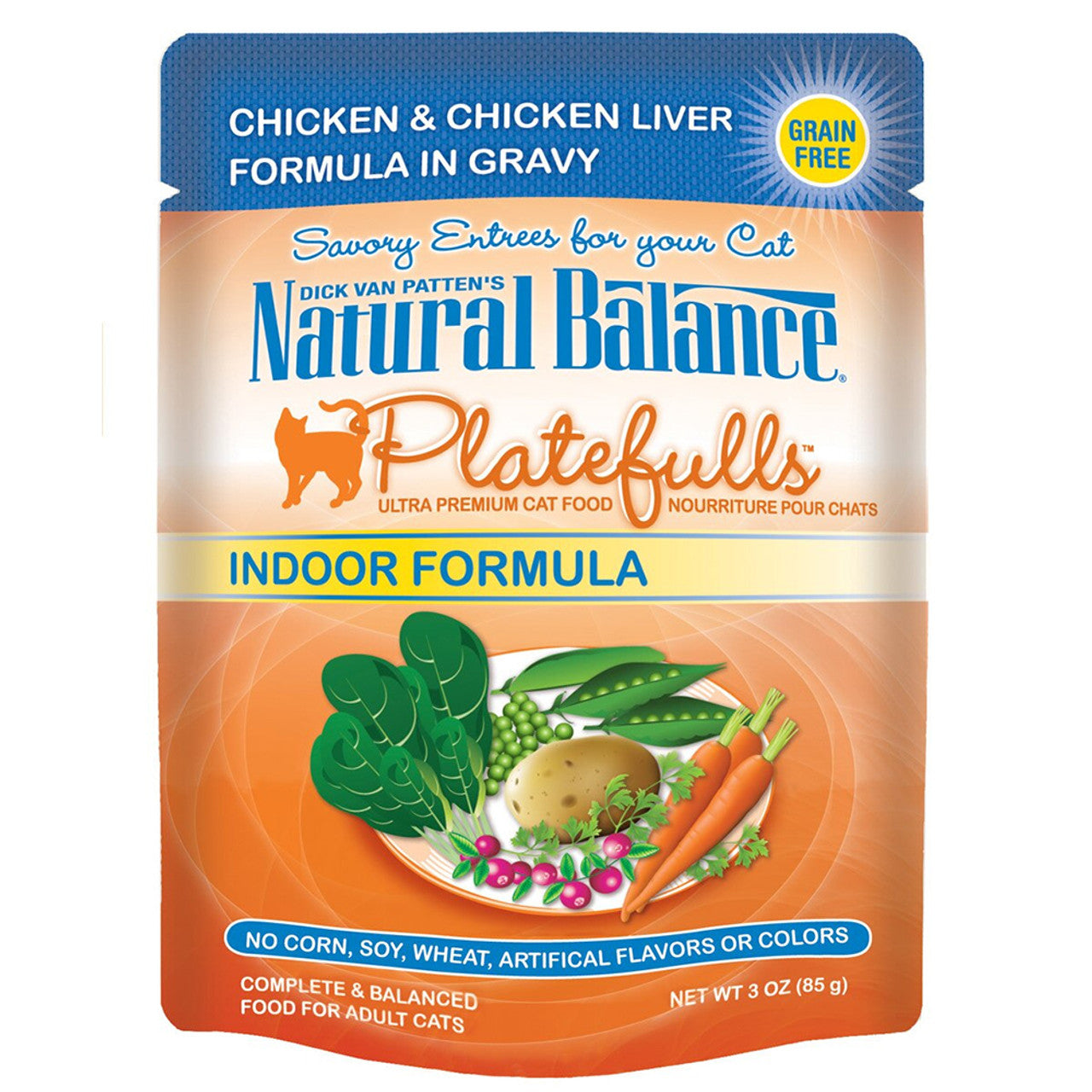 Natural Balance Chicken & Liver Wet Cat Food, 3 oz.