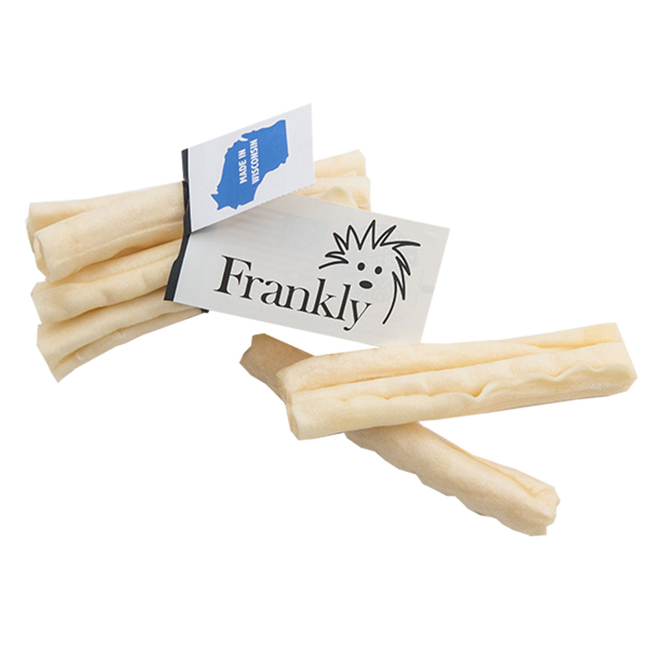 Frankly Beef Roll Wrap Chews, Pack Of 8, 5-6" Long Dog