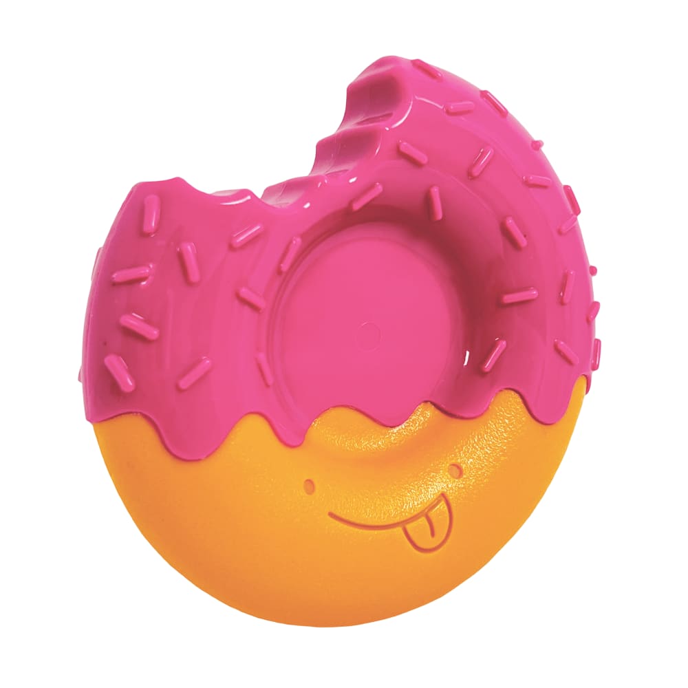 Nylabone Bacon Glazed Donut Chew Toy, Large (1 Count)