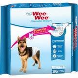 Four Paws Wee-Wee Large/X-Large Disposable Dog Diapers, 36 Count