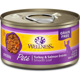 Wellness Turkey & Salmon Pate Wet Cat Food, 3 oz.