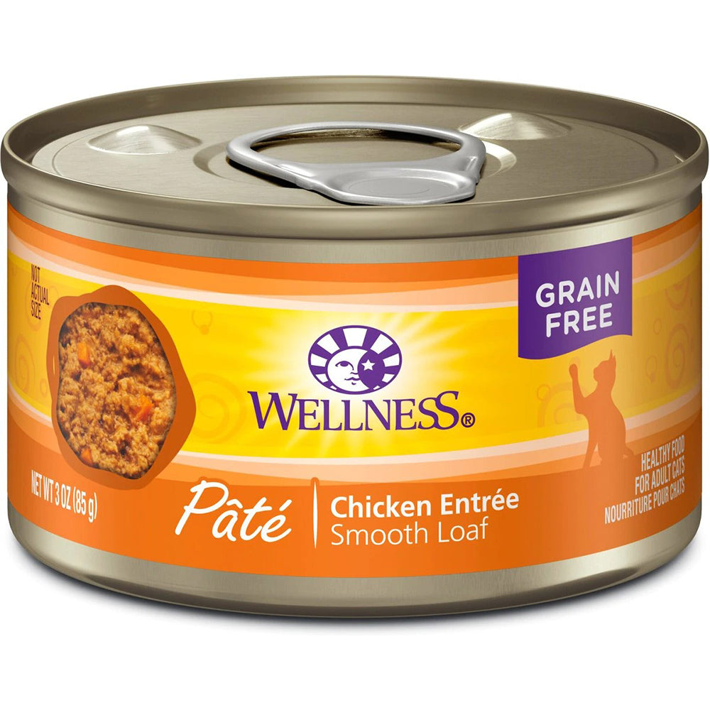 Wellness Chicken Formula Canned Cat Food, 3 oz.