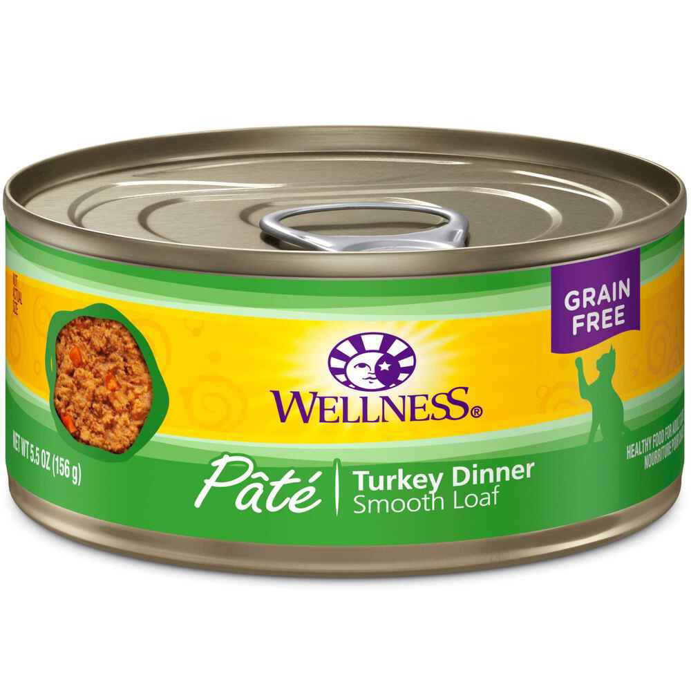 Wellness Turkey Wet Cat Food, 5.5 oz.