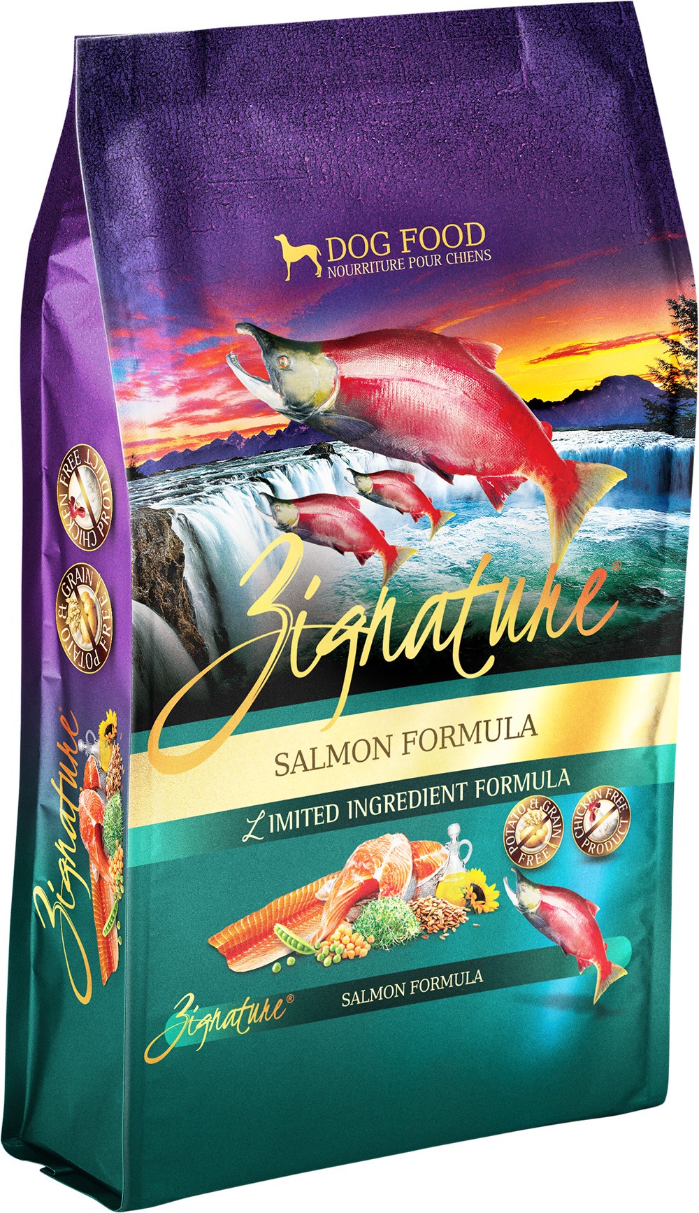 Zignature Salmon Formula Grain-Free Dry Dog Food, 12.5 lbs.
