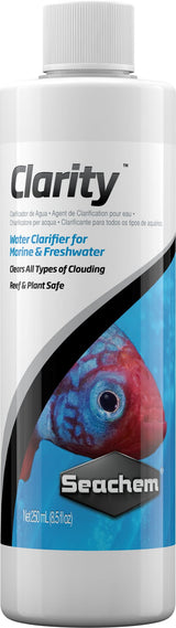 Seachem Clarity Marine & Freshwater Water Clarifier, 250 ml