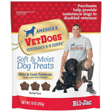 American Agco Bil-Jac Vetdogs Skin & Coat Dog Treats 10 oz