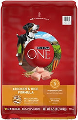 Purina ONE SmartBlend Natural Chicken & Rice Dry Dog Food, 8 lbs.