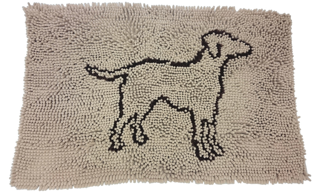 Spot Chenille Microfiber Dog Mat 35 X 24 Super Absorbent Non-Skid