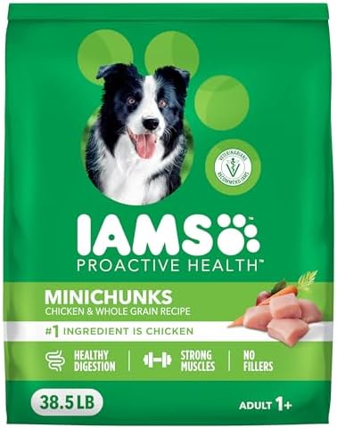 Iams ProActive Health Adult MiniChunks Dry Dog Food, 15 lbs.