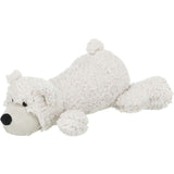 Trixie Bear Elroy Plush Dog Toy, White