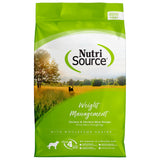 NutriSource Weight Management Chicken & Chicken Meal Recipe Dry Dog Food, 4 lbs.