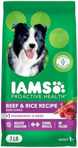Iams ProActive Health Adult MiniChunks Dry Dog Food, 15 lbs.