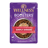 Wellness Bowl Boosters Simply Shreds Chicken, Salmon & Pumpkin Wet Dog Food, 2.8 oz.
